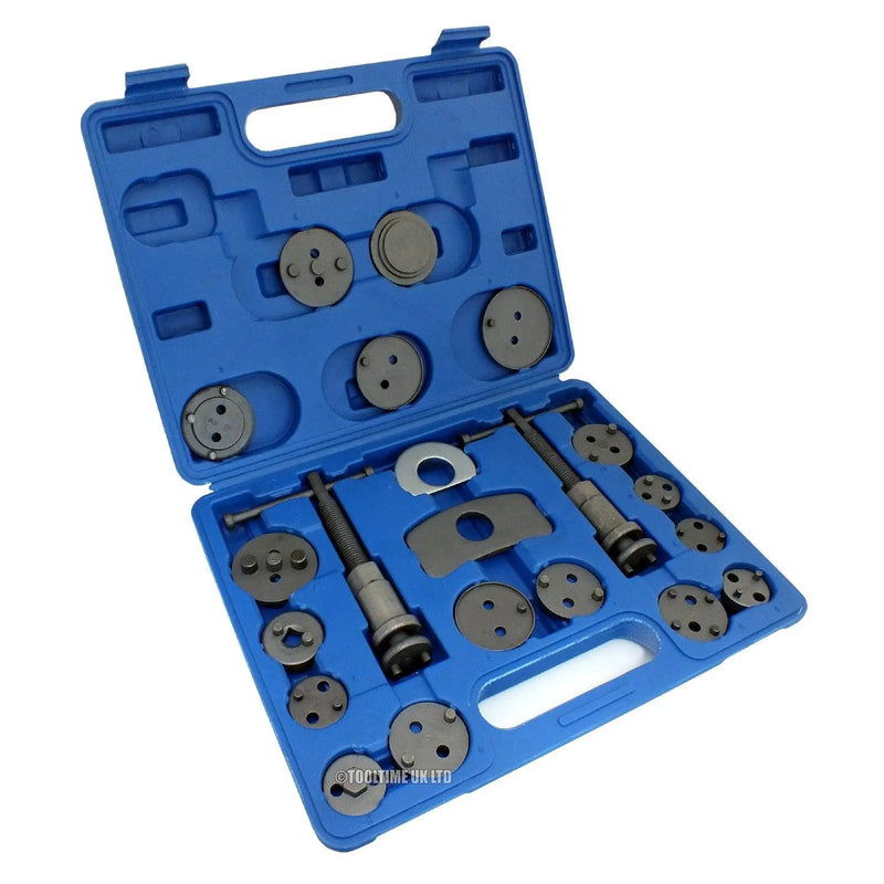 Disc Brake Piston Rewind Back Tool Kit Universal Car Auto Wind Back Caliper 22PC - tooltime.co.uk