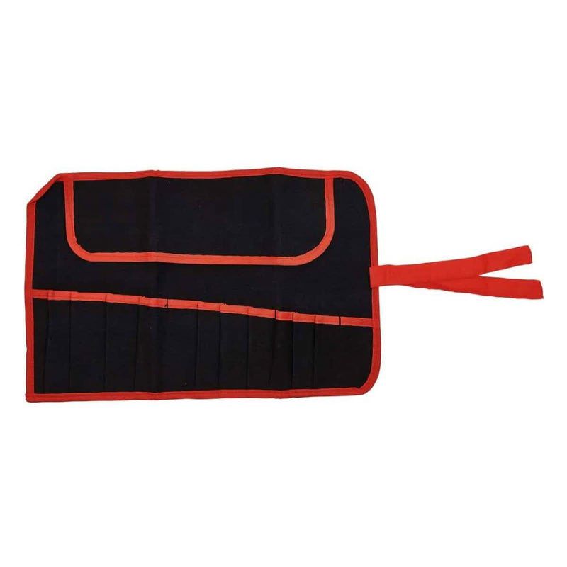 12 PIECE PRECISION HOLLOW PUNCH SET 3-19mm GASKET HOLE CUTTER + CANVAS TOOL ROLL-tooltime.co.uk