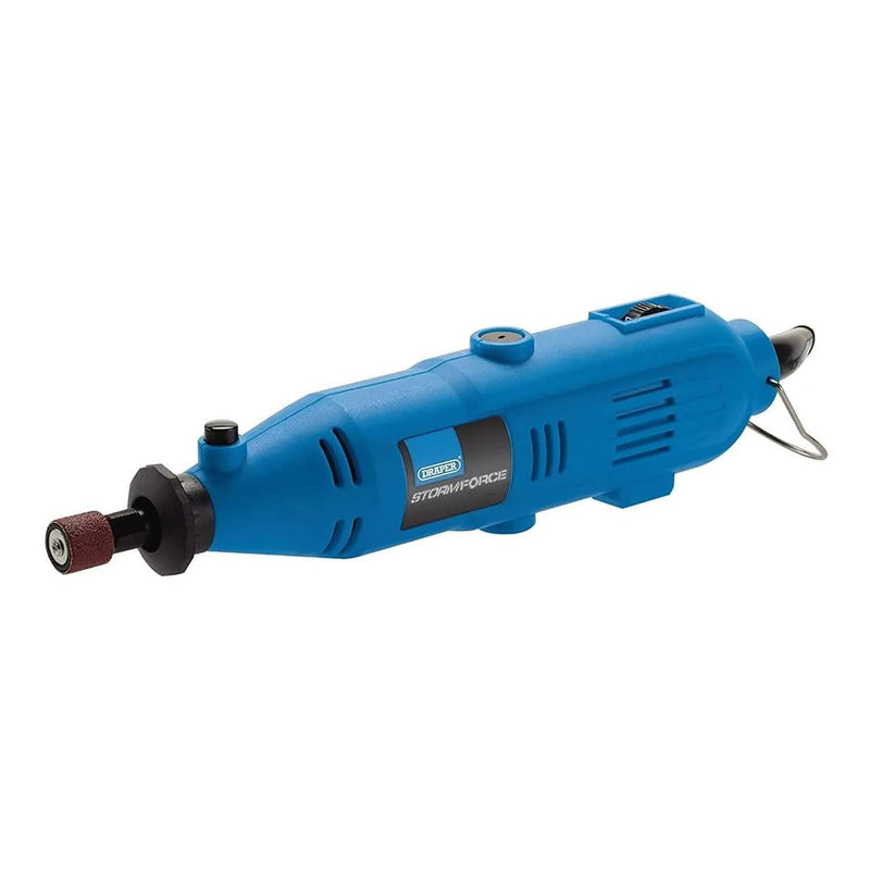 Draper 135W Rotary Multi-Tool 230V Multi Function Hobby Tool + 40pc Accessories - tooltime.co.uk