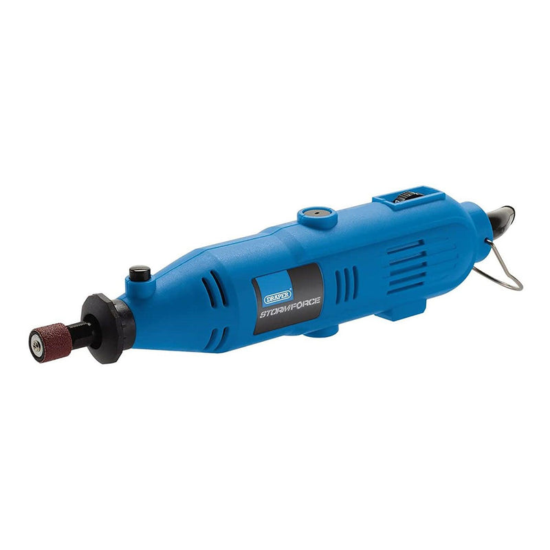Draper 135W Rotary Multi-Tool 230V Multi Function Hobby Tool + 40pc Accessories - tooltime.co.uk