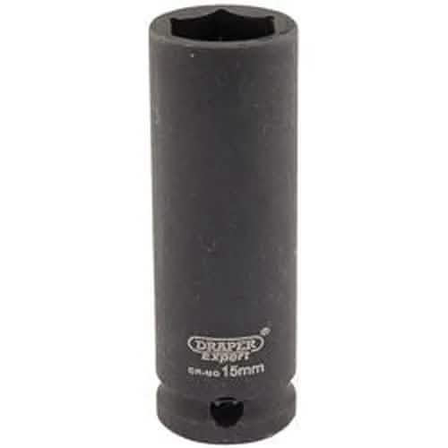 Draper Draper Expert Hi-Torq 6 Point Deep Impact Socket, 3/8" Sq. Dr., 15Mm Dr-06888
