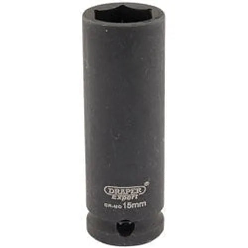 Draper Draper Expert Hi-Torq 6 Point Deep Impact Socket, 3/8" Sq. Dr., 15Mm Dr-06888
