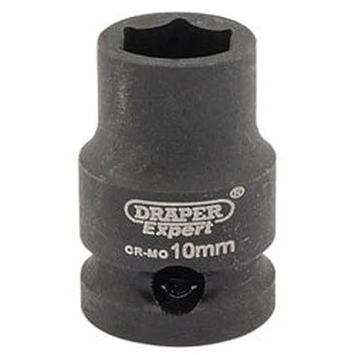 Draper Draper Expert Hi-Torq 6 Point Impact Socket, 3/8" Sq. Dr., 10Mm Dr-06869