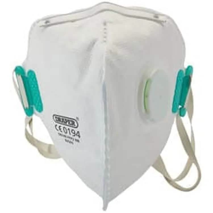 Draper Draper Ffp2 Nr Vertical Dust Mask (Pack Of 2) Dr-82565