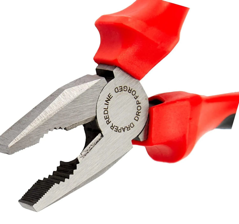 Draper Pliers Set heavy Duty 160mm Steel Combination Side Cutting Long Nose 3Pc 68001 - tooltime.co.uk