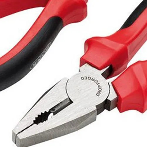 Draper Pliers Set heavy Duty 160mm Steel Combination Side Cutting Long Nose 3Pc 68001 - tooltime.co.uk