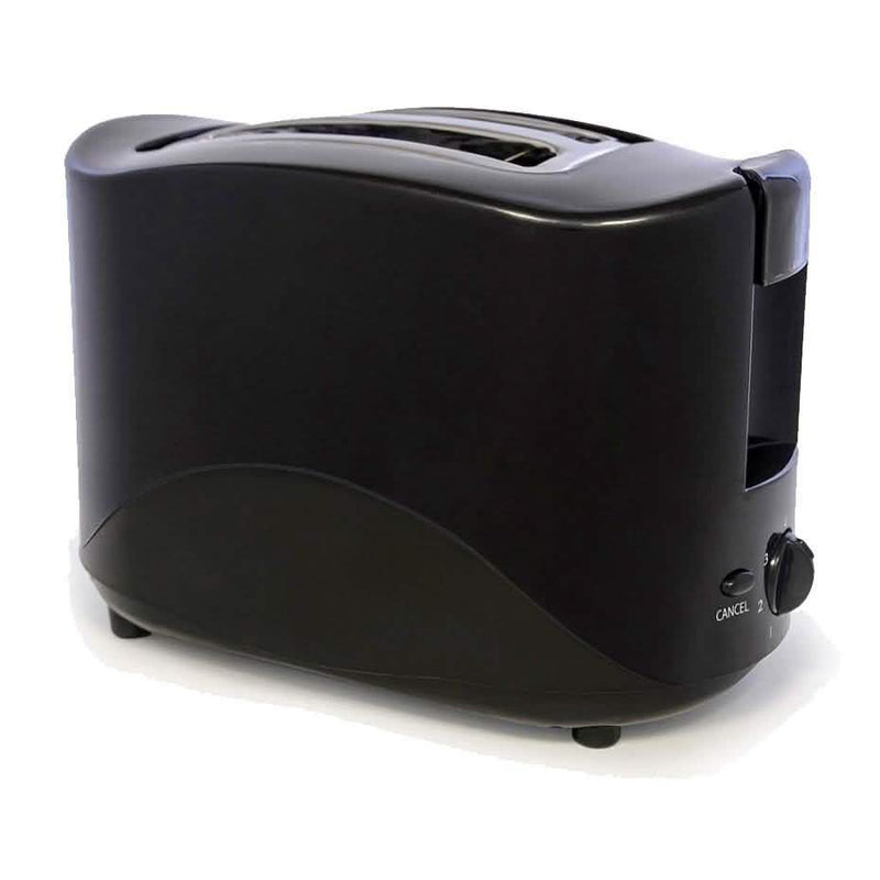 BLACK 1.7LTR 2200W CORDLESS FAST BOIL ELECTRIC JUG KETTLE + 2 SLICE TOASTER SET - tooltime.co.uk