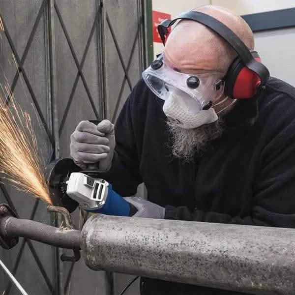 Electric Angle Grinder 850W 115mm 4.5" Cutting Grinding Power Tool Draper 83605 - tooltime.co.uk