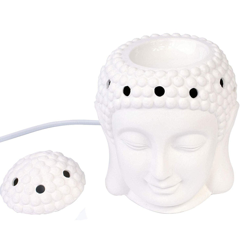 Electric Buddha Design Wax Tart Melt Burner Lamp Scented Fragrance Aroma Warmer - tooltime.co.uk
