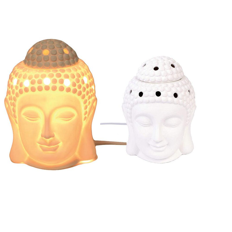 Electric Buddha Design Wax Tart Melt Burner Lamp Scented Fragrance Aroma Warmer - tooltime.co.uk