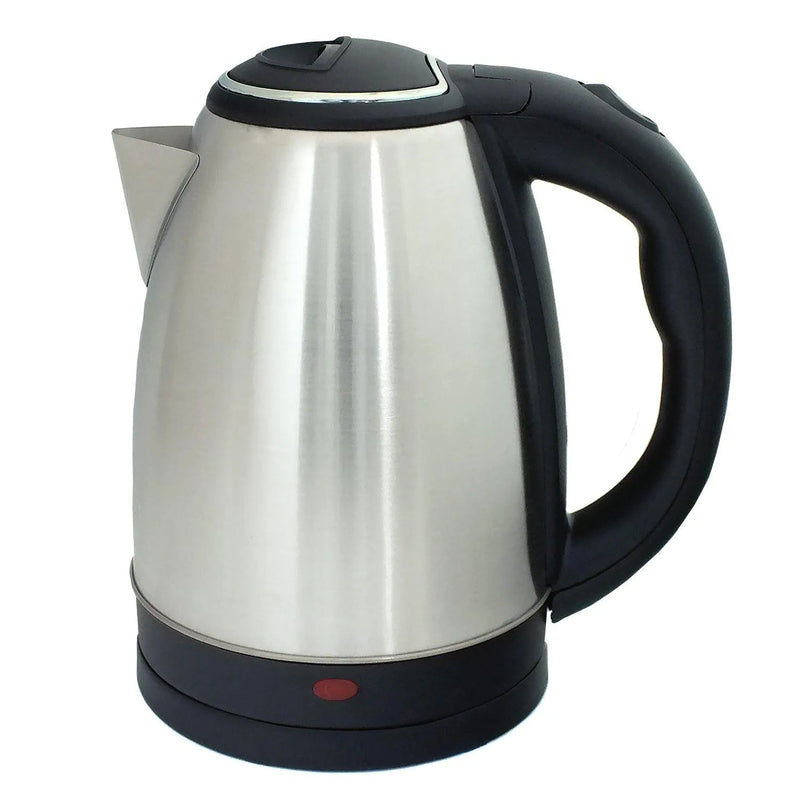 Electric Kettle Cordless Stainless Steel Jug 1500W 1.8L 360° Boil Dry Protection - tooltime.co.uk