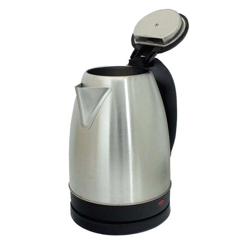 Electric Kettle Cordless Stainless Steel Jug 1500W 1.8L 360° Boil Dry Protection - tooltime.co.uk