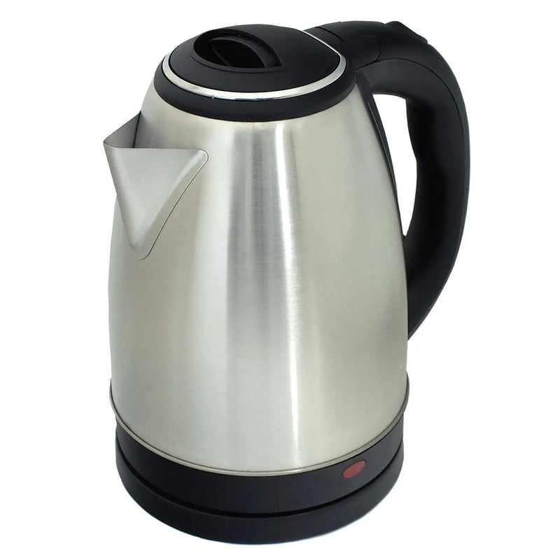 Electric Kettle Cordless Stainless Steel Jug 1500W 1.8L 360° Boil Dry Protection - tooltime.co.uk