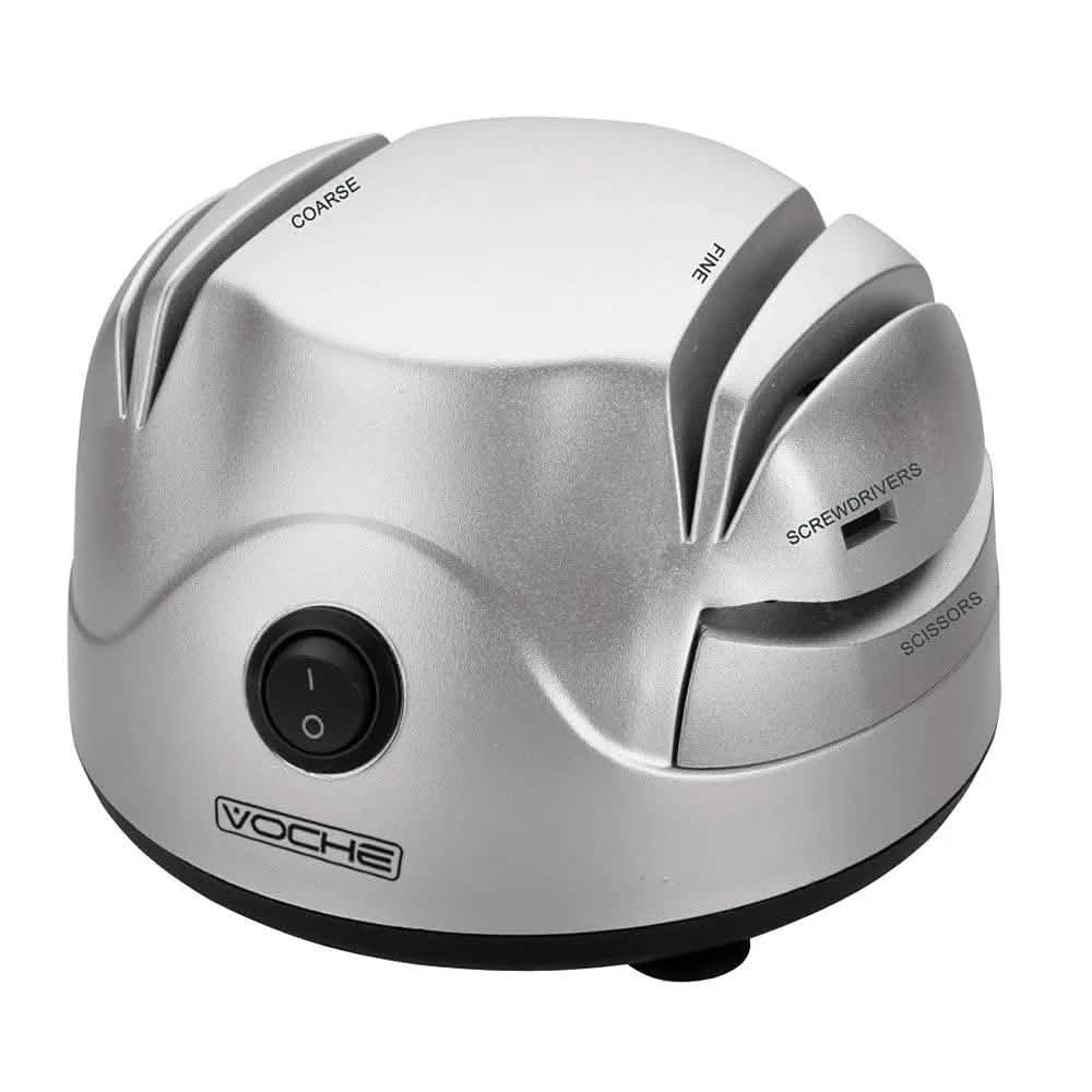 Electric Knife Sharpener Honer Knives Scissors Screwdrivers 2 Stage Sharpening - tooltime.co.uk