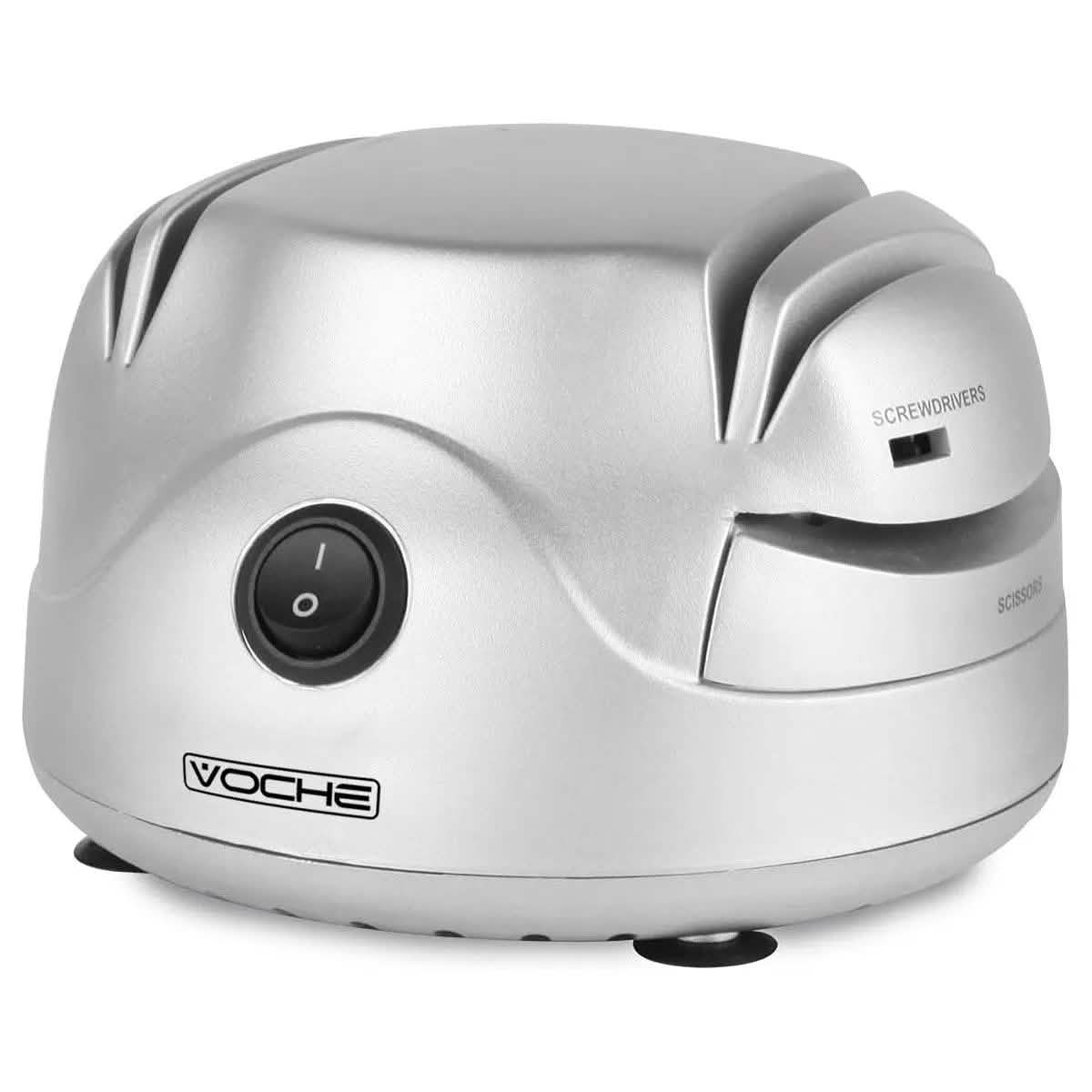 Electric Knife Sharpener Honer Knives Scissors Screwdrivers 2 Stage Sharpening - tooltime.co.uk