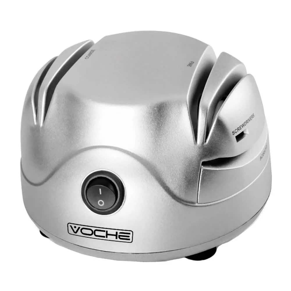 Electric Knife Sharpener Honer Knives Scissors Screwdrivers 2 Stage Sharpening - tooltime.co.uk