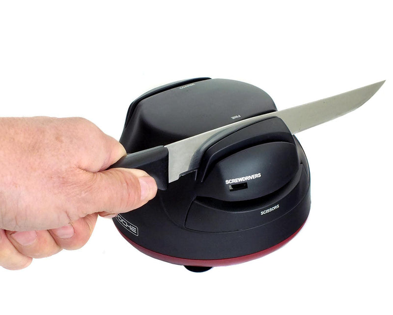 Electric Knife Sharpener Kitchen Knives Scissors Screwdrivers Sharpening Machine - tooltime.co.uk