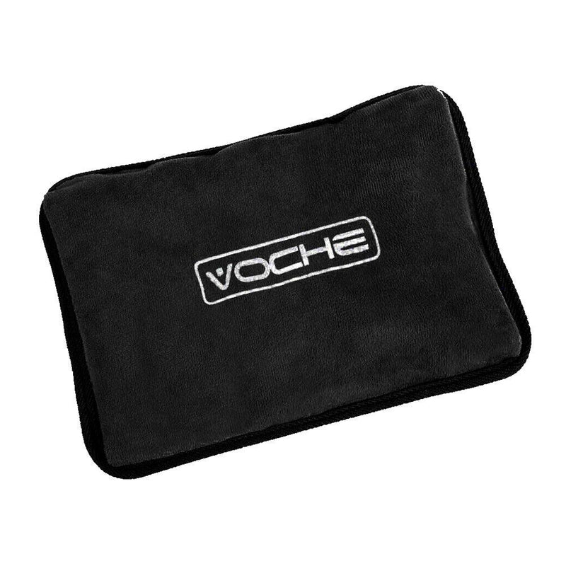 Electric Rechargeable Hot Water Bottle Black Heat Pad Bed Hand Warmer Voche® - tooltime.co.uk