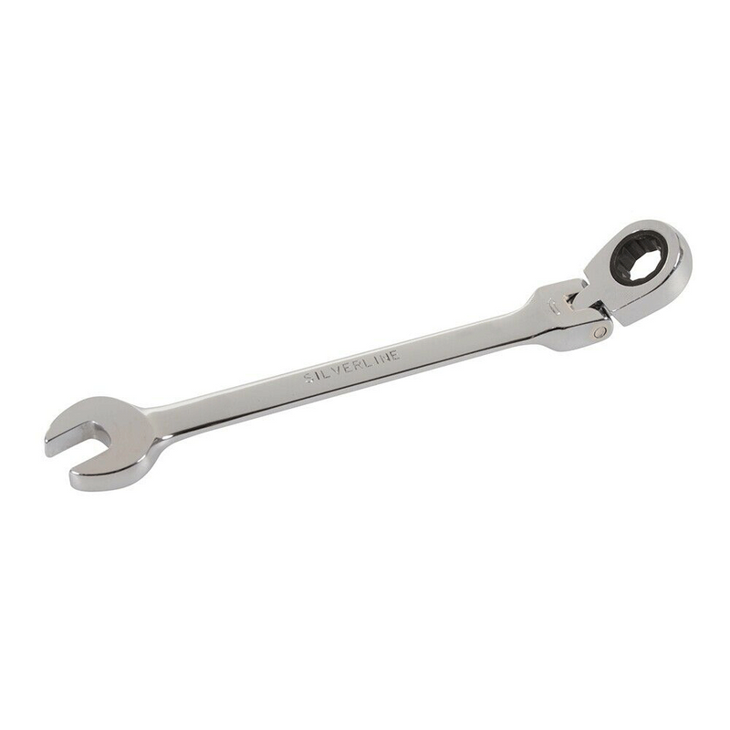 Silverline Metric Combination Spanner Ratchet Spanners 6Mm - 32Mm High Quality - tooltime.co.uk