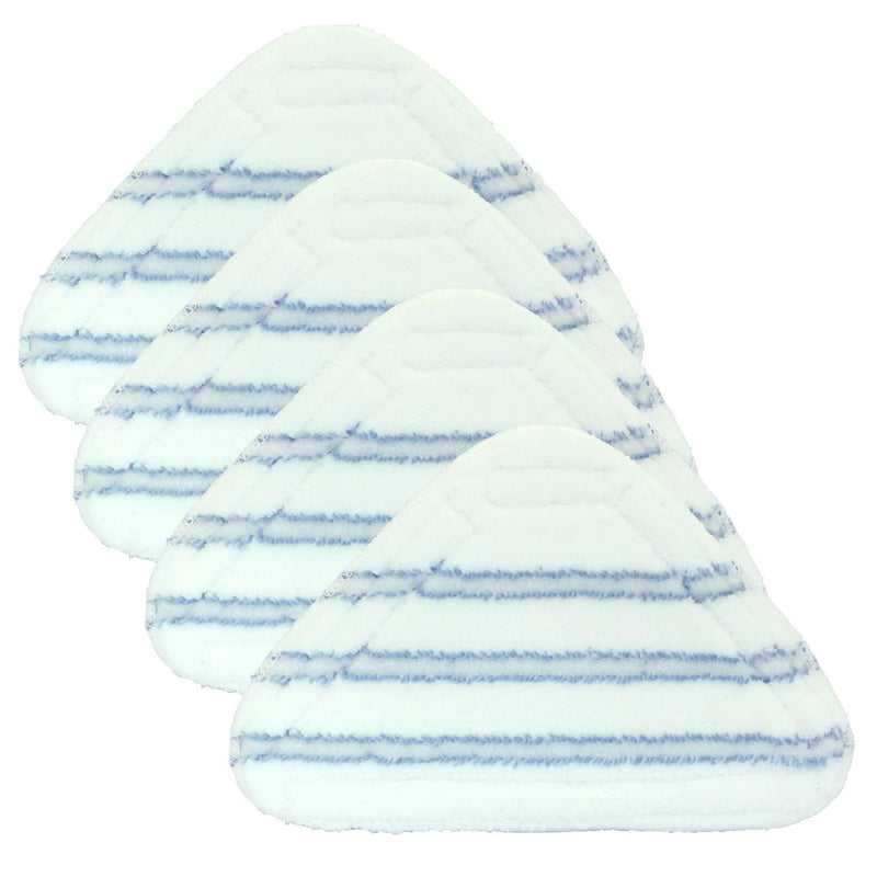 Pack of 4 Replacement Microfibre Steam Mop Pads for Bush SMB1501 SMB1501UK Floor Cleaners - tooltime.co.uk