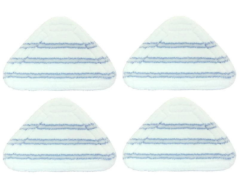 Pack of 4 Replacement Microfibre Steam Mop Pads for Bush SMB1501 SMB1501UK Floor Cleaners - tooltime.co.uk