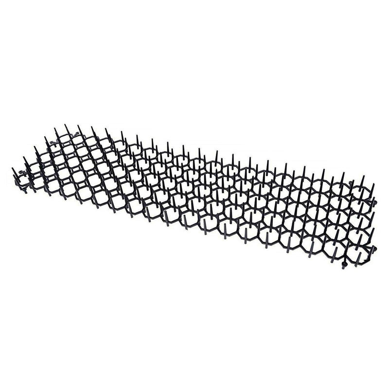 Pack of 6 Pest Repellent Mats | Plastic Cat, Dog and Bird Deterrent Spikes - tooltime.co.uk