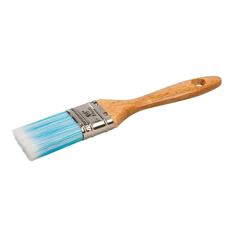 Paint Brush - Synthetic Bristles - Wood Handle - tooltime.co.uk