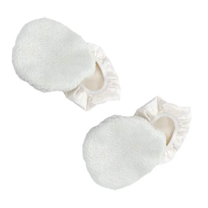 Polishing Bonnets Pads Car Van Valeting Polisher Buffer Lambswool Terry (6pc) - tooltime.co.uk