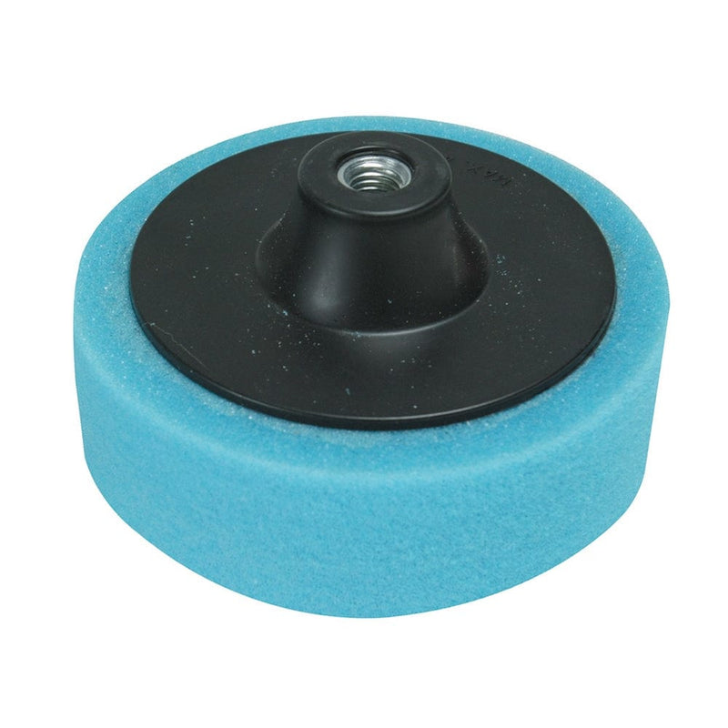 Silverline 150MM MEDIUM BLUE M14 FOAM POLISHING HEAD 675060