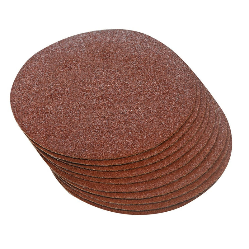 Silverline 300MM 60 GRIT HOOK & LOOP DISCS 300MM 10PK 298538