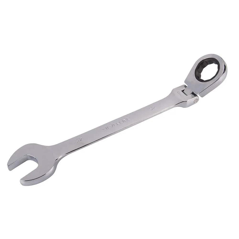Silverline 32MM FLEXIBLE HEAD RATCHET SPANNER 583265