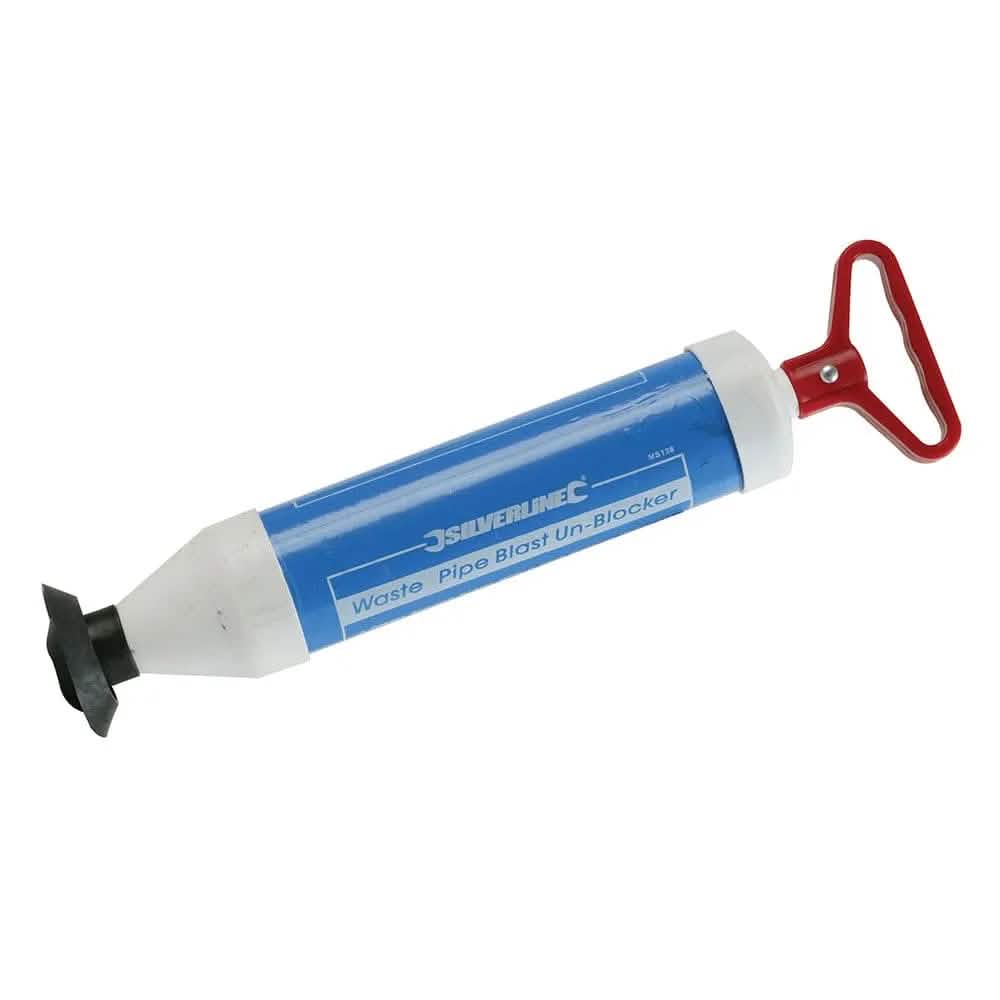 Silverline 370MM BLAST WASTEPIPE SINK DRAIN UNBLOCKER MS138 SILVERLINE LIFETIME WARRANTY