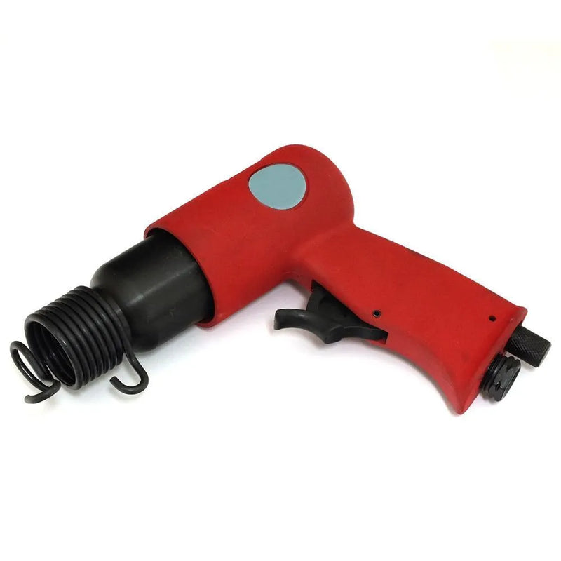 tooltime 150mm AIR HAMMER DRILL GUN PLUS 4 CHISELS & RUST PAINT REMOVING NEEDLE DESCALER