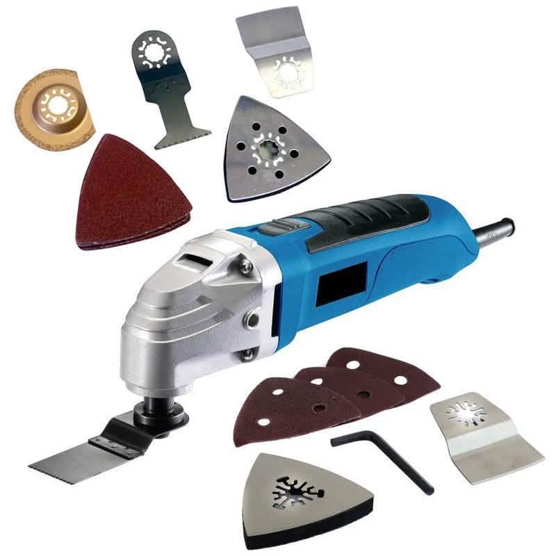 tooltime 300W OSCILLATING MULTI FUNCTION TOOL DETAIL SANDER POWER SAW & 20PC ACCESSORIES