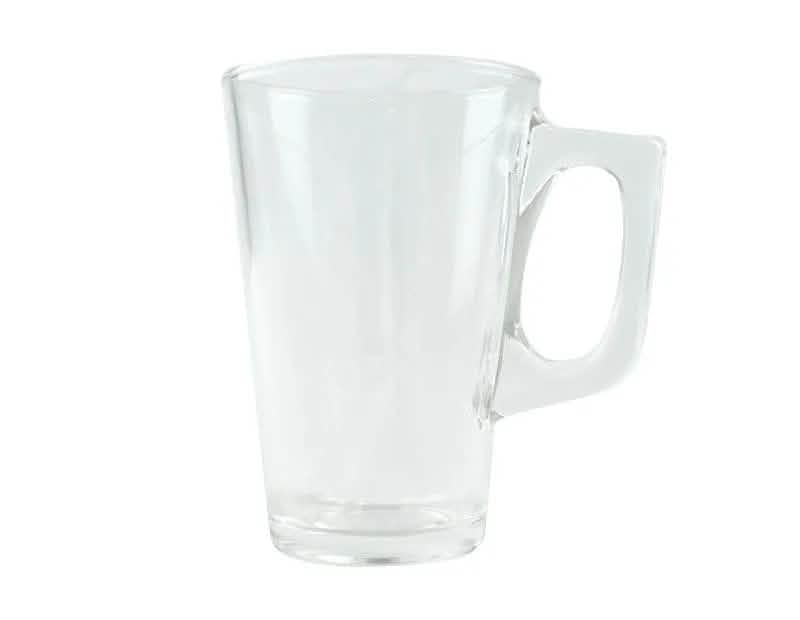 tooltime Coffee Latte Glass Tea Glasses Mugs Cappuccino Cups  240ml - 8 Pack