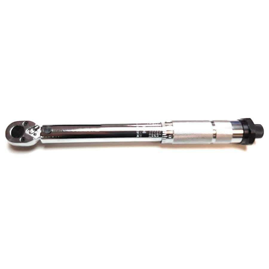 3/8″ Drive Steel Torque Wrench 5-25 Nm – With Storage Case, Garage Essential